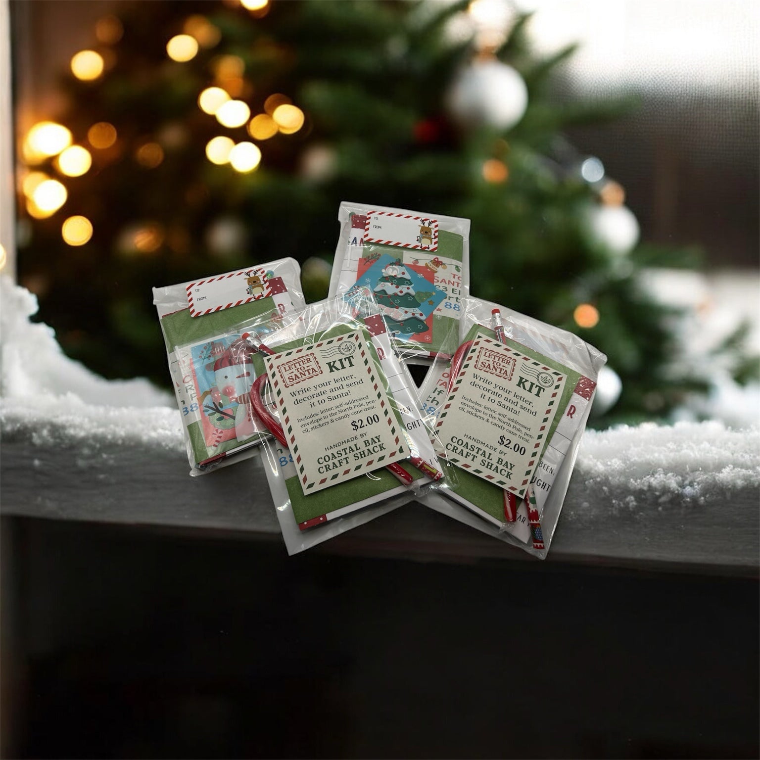 Kids Santa Letter Kit – North Pole Letter Writing Set