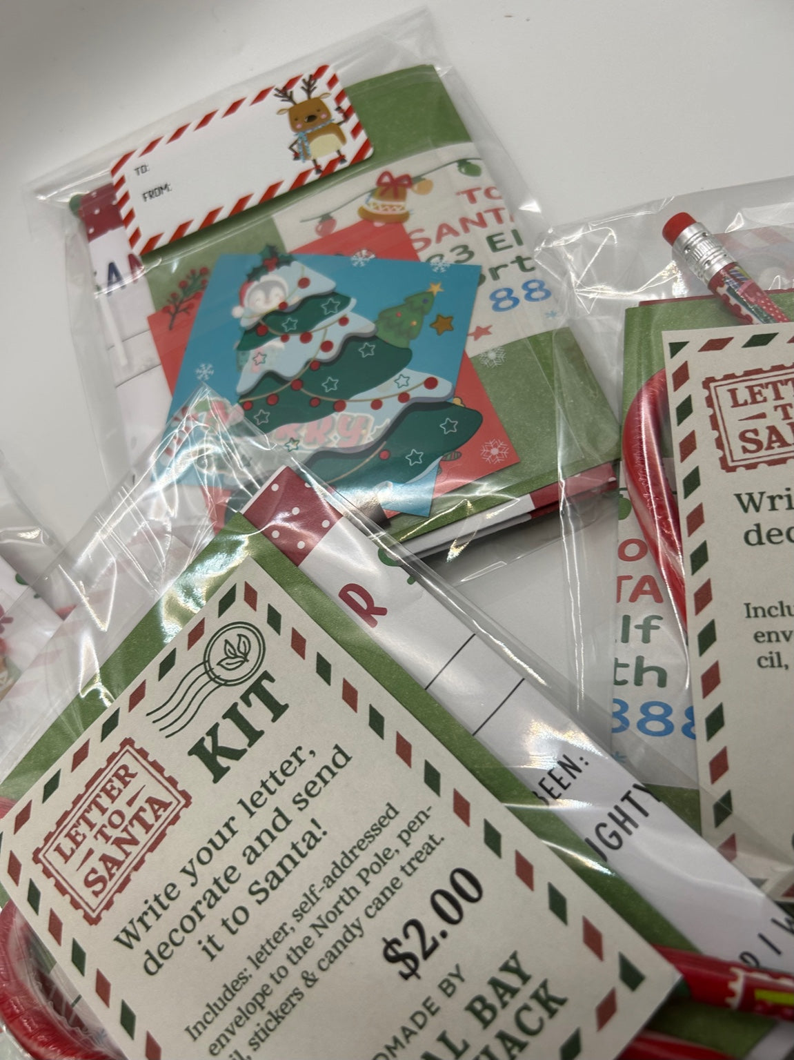 Kids Santa Letter Kit – North Pole Letter Writing Set