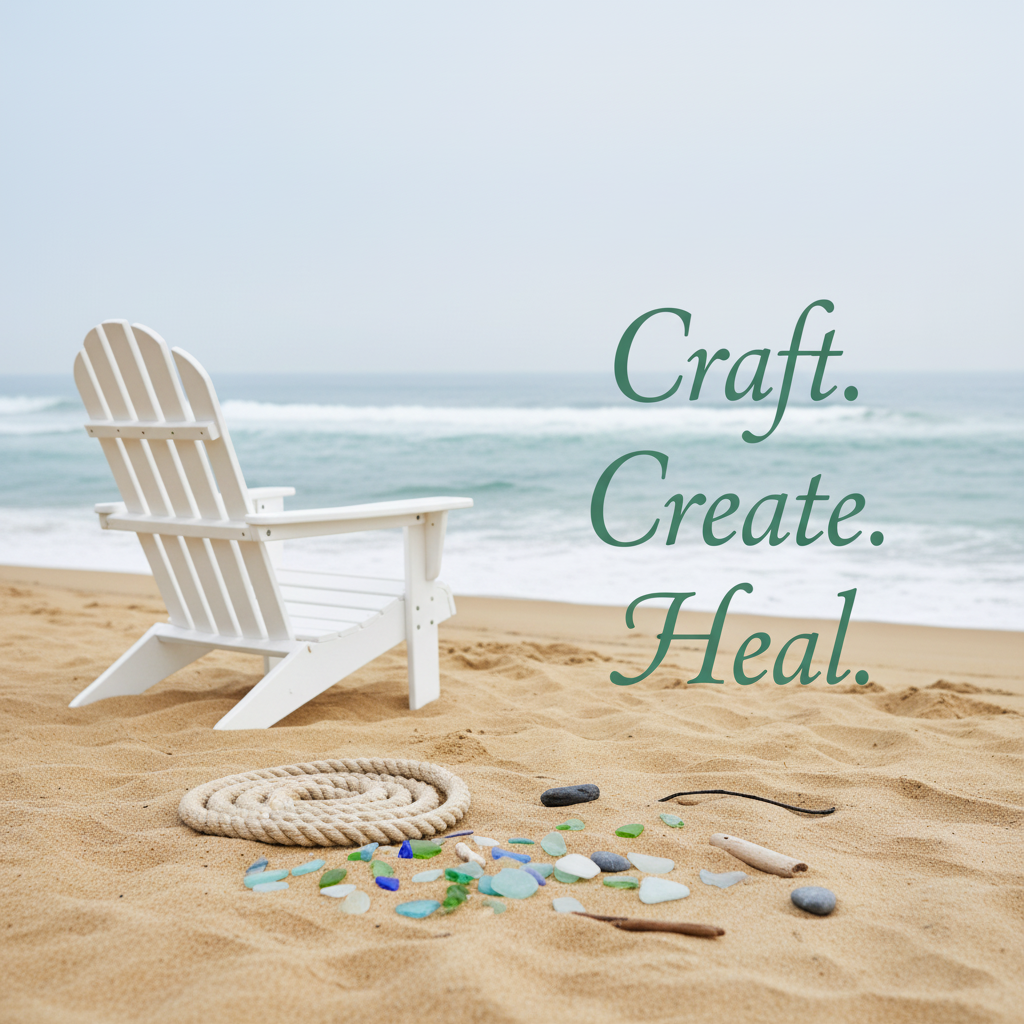 Choose a cursive font that looks relaxing and beachy