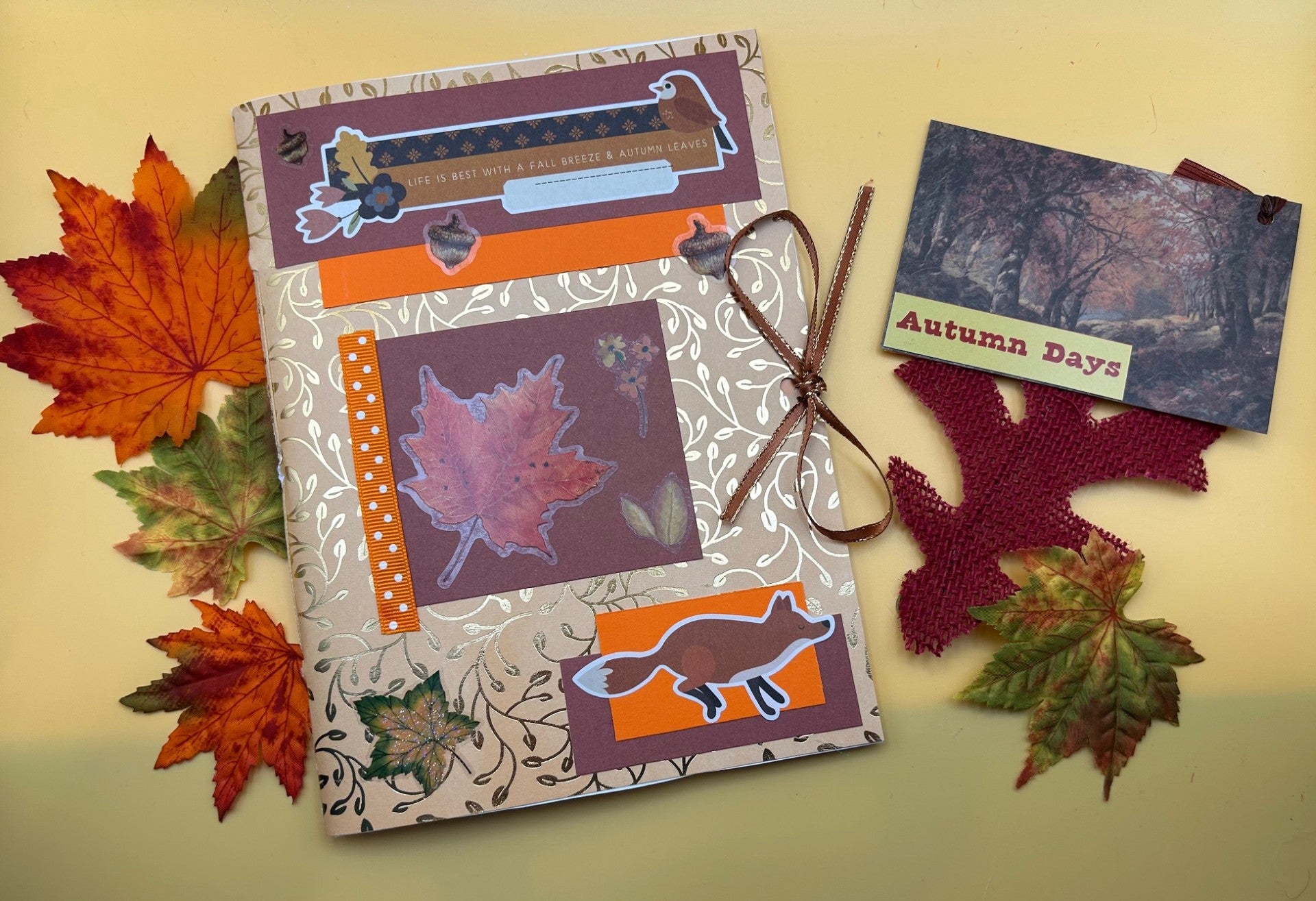Autumn Days Notepad/Journal