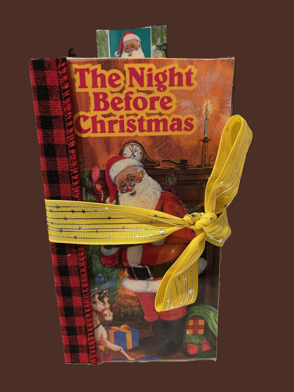 Handmade Christmas VHS Junk Journal – Upcycled Vintage Holiday Journal (Choose Your Style)