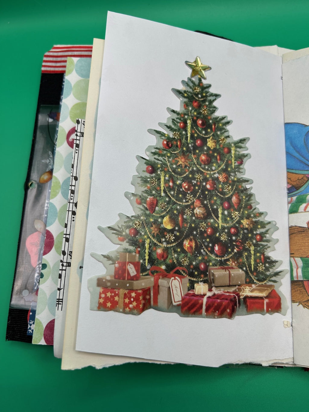 Handmade Journal -  Jolly Christmas Surprise