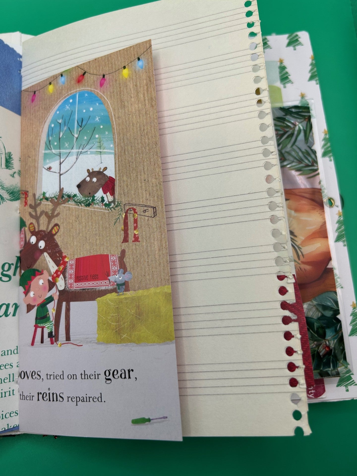 Handmade Journal -  Jolly Christmas Surprise