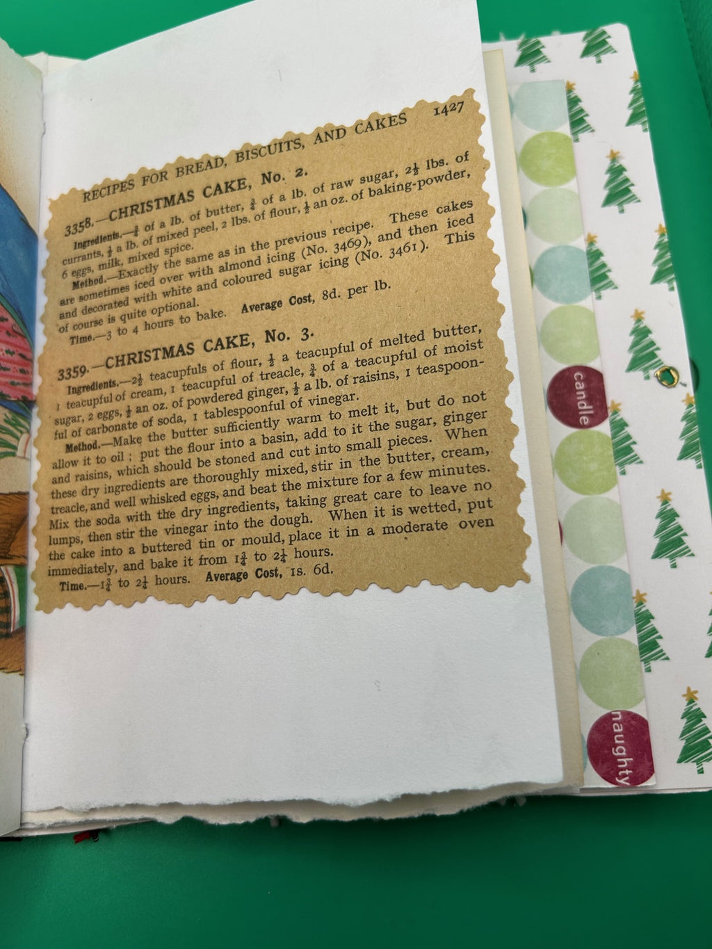 Handmade Journal -  Jolly Christmas Surprise