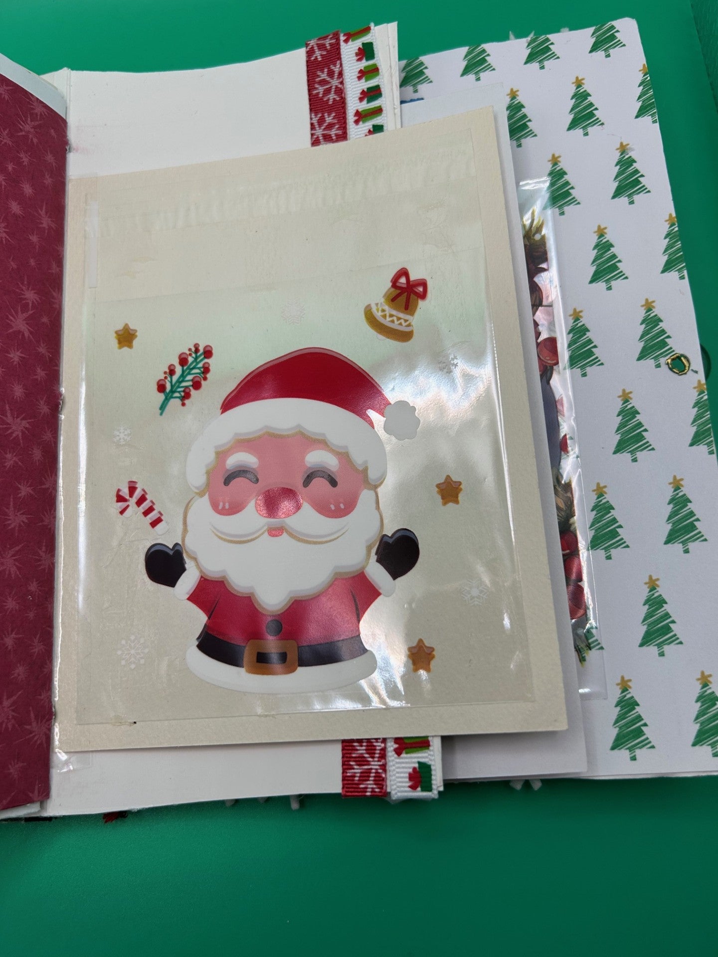 Handmade Journal -  Jolly Christmas Surprise
