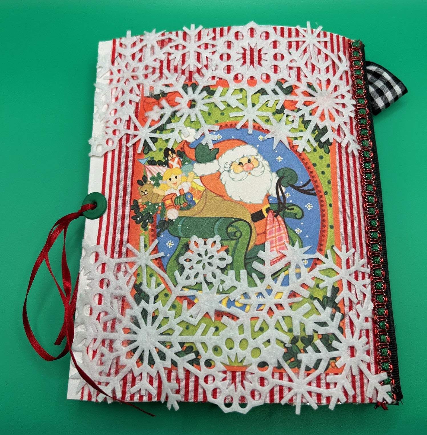 Handmade Journal -  Jolly Christmas Surprise